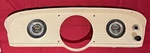 1965-1966 Ford Truck Instrument Cluster Bezel Oil Alt Gages No Speedometer. Fixed Price $86.95.