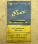 Nos 1955 1956 1957 1958 Chevy Turn Signal Indicator Tension Spring Original Gm. Fixed Price $35.00.