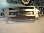 Radio Face Plate Bezel W/lens, Original. 61-62 Corvette. Fixed Price $106.50.
