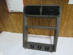2001 Ford Mustang Convertible Center Dash Radio Bezel With Vents "1 Broken Vent". Fixed Price $47.49.