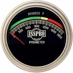 Isspro R604I 3 Pyrometer 0-1800F W/ Satin Chrome Bezel. Fixed Price $180.00.