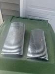 1953 54 Chevy Bel-air/deluxe Radio Speaker Grille/ashtray Oem And Glove Box Door. Fixed Price $80.00.