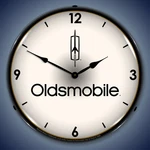 Oldsmobile Wall Clock, Led Lighted. Fixed Price $169.95.