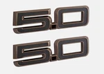 2024 Ford Mustang Gt PR3Z-16228-D 5.0 Bronze 5.5" Fender Side Emblems Pair. Fixed Price $76.95.