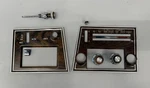 1976 1977 Oldsmobile Cutlass Supreme Radio Climate Bezel Face Plate Dash Trim. Fixed Price $150.00.