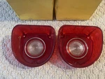1968 Chevrolet Impala Bel Air B/u Lens W/ Trim Set 5959866 Nors. Fixed Price $45.00.