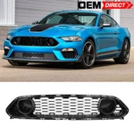 Fits 21-23 Ford Mustang Mach Oe Style Front Upper Grille Cover Guard Abs. Fixed Price $89.99.