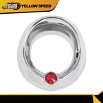 Fit For 2005 & Older Peterbilt Red Jewel 1/4" Visor Up Gauge Cover New. Fixed Price $12.35.