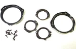 Original Ford Mustang Instrument Lens Retainer Bezels With Screws Set Of 5. Fixed Price $15.00.