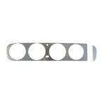 Dash Cover Insert Trim W/ A/c For 1965 Pontiac Gto Aluminum Standard Front 2 Pcs. Fixed Price $285.61.