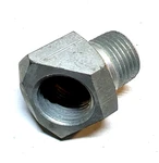 Nos Ford 1955 Ac Heater Hose 45 Elbow Fitting Zinc Plated Fomoco 353476-S. Fixed Price $25.00.