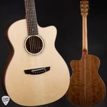 Goodall Grand Concert Cutaway - Italian Spruce & Curly Walnut #7234. Fixed Price $11300.00.