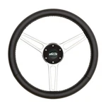 Performance GT3 15" Black Steering Wheel Retro Gasser W/ Slotted Spokes. Fixed Price $195.99.