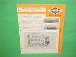 1956 Chrysler Imperial 300 B New Yorker Plymouth Philco Am Radio Service Manual. Fixed Price $31.99.