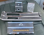 1949 1950 Chrysler Imperial Dash Trim Pieces Emblem Glovebox Ashtray Mopar. Fixed Price $64.00.