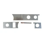 Dash Cover Insert Trim For 1970-1972 Pontiac Gto Hardtop Aluminum 4PC Usa Made. Fixed Price $259.91.