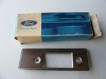 Vintage Ford Custom Radio Square Bezel Faceplate (D1AZ-18842-A). Fixed Price $102.84.