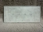 Used Ford C8TB-8104371-AW 1968-72 F-series Trucks Radio Delete Plate White. Fixed Price $70.00.