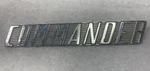 Jeep Studebaker Commander Script Emblem Lh 296443. Fixed Price $43.73.