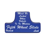 United Pacific 21020-1B Dash Switch Label Guard Sticker Only, "fifth Whee. Fixed Price $20.14.