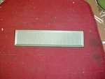 Mopar 1963-5 Dart Barracuda Valiant Radio Delete Plate. Fixed Price $125.00.