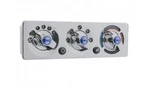 A/c Control Plate For Peterbilt 379, 389, 388, 387, 386, 384 - Stainless Steel. Fixed Price $24.99.