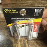 Grand General Peterbilt Chrome Aluminum Toggle Switch Extension With Jewel (red). Fixed Price $7.99.