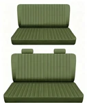 Fits 1969 To 1974 Ford Galaxie 500 4DOOR Front And Rear Bench Seat Covers Green. Fixed Price $159.99.