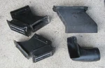 1968 Cadillac Eldorado Dash A/c Vent Duct Lot Of 4 Lh Rh End & Center Orig. Fixed Price $90.00.