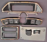 1987-1991 Ford F150 F250 Bronco Xlt Lariat Dash Trim Bezels. Fixed Price $175.00.