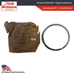 1942 Dodge Deluxe Series D-22 Headlight Chrome Bezel Cover Trim 947103 Nos. Fixed Price $125.34.