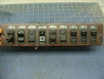 2004 Kenworth T2000 Switch Panel S64-1041-9 Rev 204970 S95-1000 E/00856AA. Fixed Price $99.99.