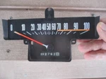 Ford Series Trucks Speedometer 1967 Only Note: Orange Line After 70 Mph. Fixed Price $45.00.