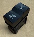 Freightliner Cascadia Footwell Light Rocker Switch A06-90128-055. Fixed Price $19.99.