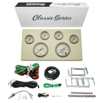 Glowshift Antique Classic Series 6-GAUGE Instrument Cluster Vintage Set. Fixed Price $549.99.