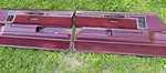 1981-88 G Body Oldsmobile Cutlass Supreme Upper/lower Door Panels Red/maroon. Fixed Price $400.00.