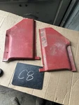 1961 1962 Ford Thunderbird 1963 Red Interior Trim Cover Panels Molding Oem. Fixed Price $69.99.