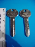 Vintage Ford Glove Box Door & Trunk Uncut Key Blank Nos Family Of Fine Cars. Fixed Price $10.00.