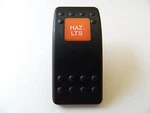 New Carling Actuator / Rocker Switch Cover - Hazard Lights 1 Amber Lens. Fixed Price $8.95.