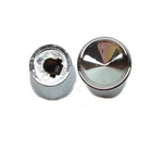 1964-65 Pontiac Radio & Dash Knob (w/ "d" Hole) Chrome Diecast Metal 2 Pcs. Fixed Price $12.99.