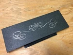 1974-78 Ford Ltd Galaxie Nos Dash Radio Delete Plate D4AB-6504371-AA. Fixed Price $95.00.