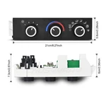 For 2007-2007 Gmc C7500 Topkick 599-217 Ac Heater Climate Control Module. Fixed Price $57.59.