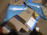 R&l Dash Extension Trim Molding Ford 1955 1956 Fairlane Customline Blue. Fixed Price $91.55.