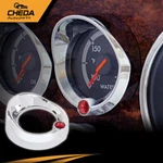 Fit For 2005 & Older Peterbilt Red Jewel 1/4" Visor Up Gauge Cover. Fixed Price $12.10.