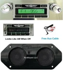 1964 -1965 Ford Thunderbird Stereo Radio + Free Aux Cable Dash Speakers 230. Fixed Price $304.00.
