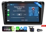 Eonon M3BKX7A 9" Android Auto 14 4+64 Car Play Stereo Gps Dsp For MAZDA3 2004-09. Fixed Price $194.99.