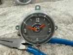 53 Oldsmobile - Good Working Borg Co Dash Clock Serviced, Tested, And Nice! #1. Fixed Price $145.00.