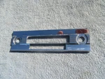 1959 Ford Galaxie Fairlane 500 Custom Radio Plate. Fixed Price $79.99.