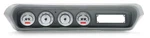 Dakota Digital 64-67 Pontiac Analog Gauges Silver Alloy Red VHX-64P-GTO-S-R. Fixed Price $945.25.
