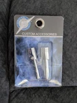 United Pacific 70035 Chrome Piston Door Lock Knobs - Pack Of 2. Fixed Price $15.00.